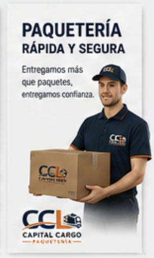 Paquetería rápida y segura Capital Cargo